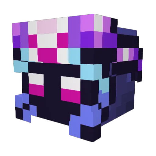 Daeniol Minecraft avatar head, 3D render