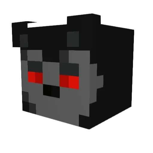Daeron_Isilra Minecraft avatar head, 3D render