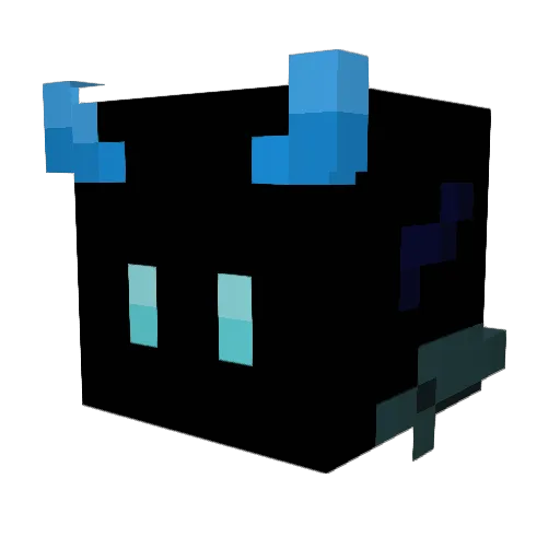 DaethScy Minecraft avatar head, 3D render