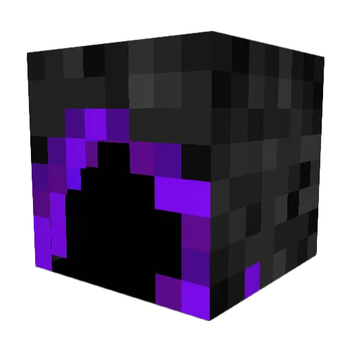 DaethWing Minecraft avatar head, 3D render