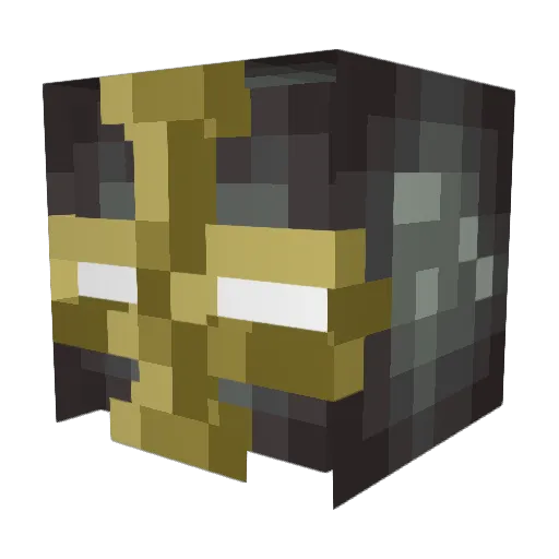 Daewron130 Minecraft avatar head, 3D render