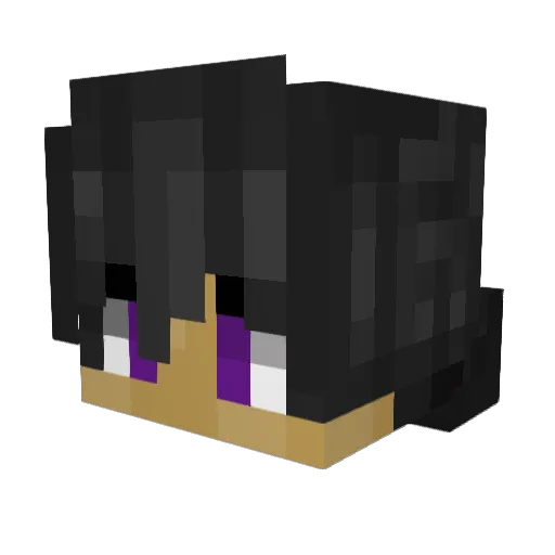 DaffodilRook158 Minecraft avatar head, 3D render