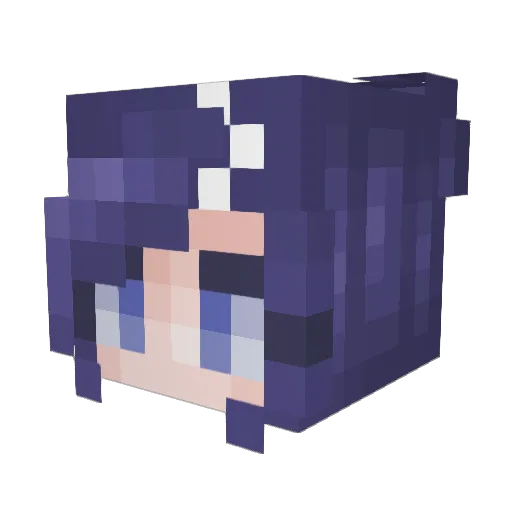 Daffyedge98 Minecraft avatar head, 3D render