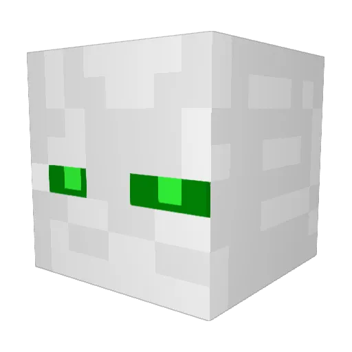 DaftrioDario Minecraft avatar head, 3D render