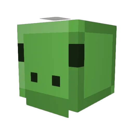 DagF1nn Minecraft avatar head, 3D render