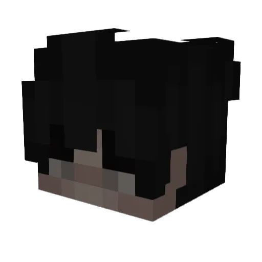 DagazNaudiz Minecraft avatar head, 3D render
