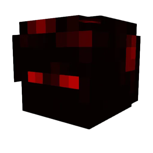 Dagdas Minecraft avatar head, 3D render