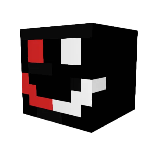 Dagger7890 Minecraft avatar head, 3D render