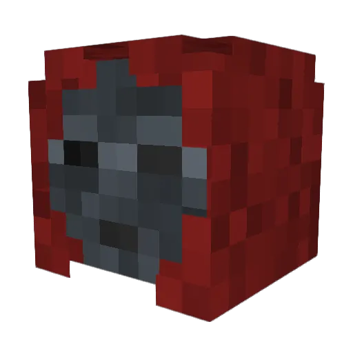 Daggs_ Minecraft avatar head, 3D render