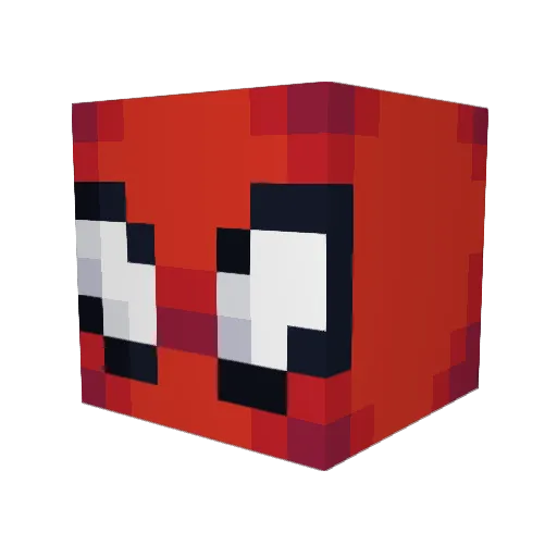 Dagius_cz Minecraft avatar head, 3D render