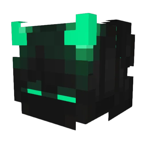 Dago1807 Minecraft avatar head, 3D render