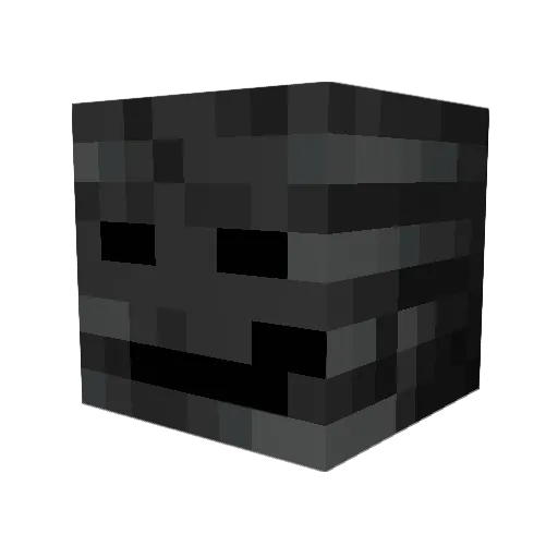 Dagronk_1 Minecraft avatar head, 3D render