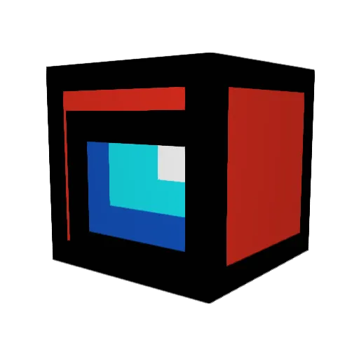 Dagshan Minecraft avatar head, 3D render