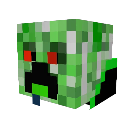 DagurSnorri Minecraft avatar head, 3D render