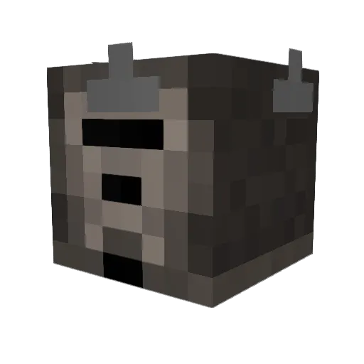 Dahmaroc Minecraft avatar head, 3D render