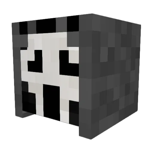Dahosdren Minecraft avatar head, 3D render