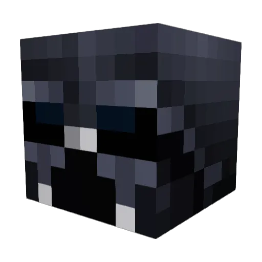 Dahuh23 Minecraft avatar head, 3D render