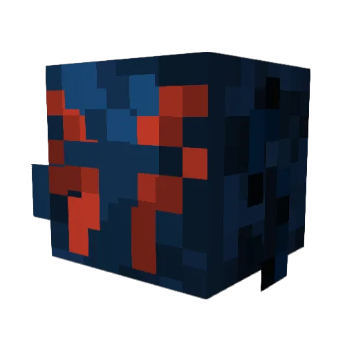 Dai_saisho Minecraft avatar head, 3D render