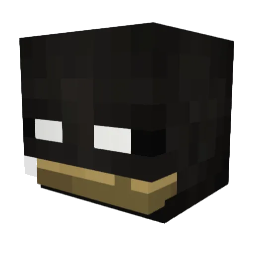 Daiiruin Minecraft avatar head, 3D render