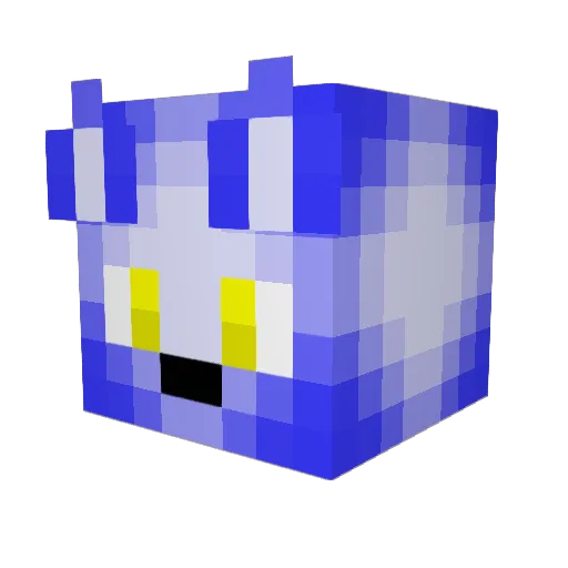 DaikiFukada Minecraft avatar head, 3D render
