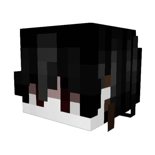 Daiki_Kunn Minecraft avatar head, 3D render