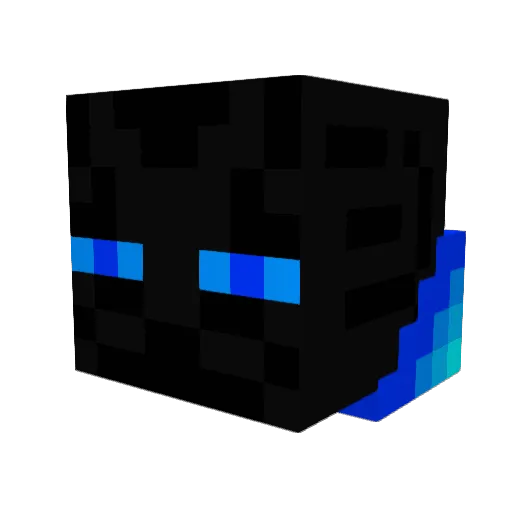 Daikicito Minecraft avatar head, 3D render