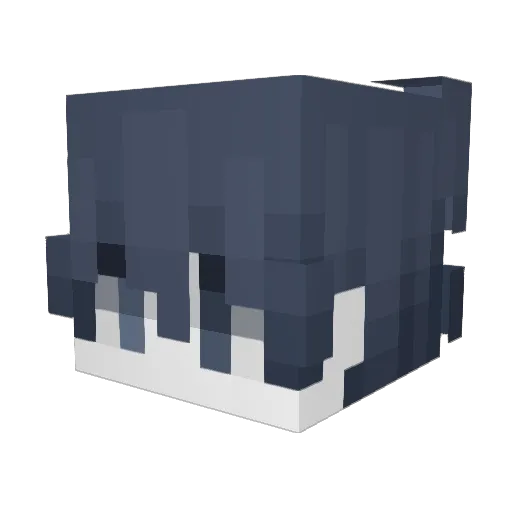 Daiko_o Minecraft avatar head, 3D render