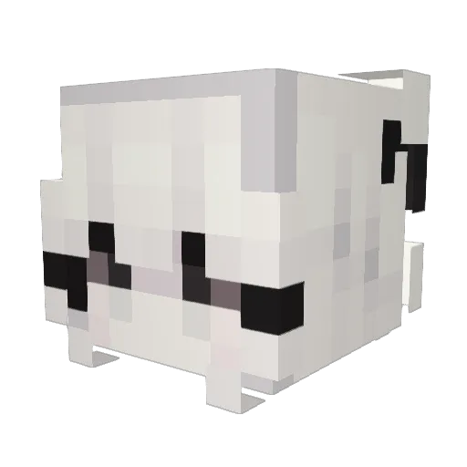 Daisy_233 Minecraft avatar head, 3D render