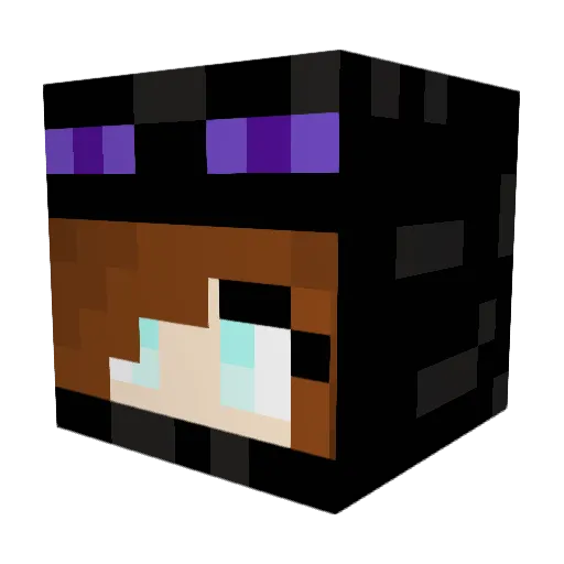 Daisy_44 Minecraft avatar head, 3D render