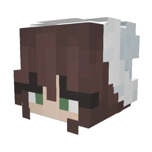 Daisy_Meadows Minecraft avatar head, 3D render