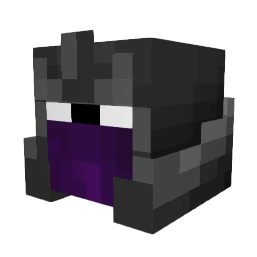 Daizox Minecraft avatar head, 3D render