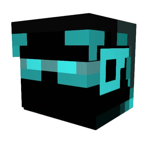 Dakota1603 Minecraft avatar head, 3D render