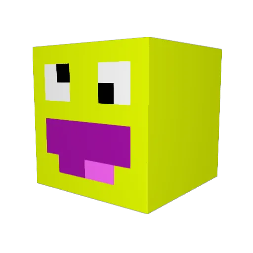 Dakota32580 Minecraft avatar head, 3D render
