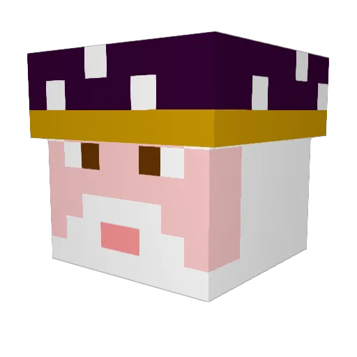 DakotaHM Minecraft avatar head, 3D render