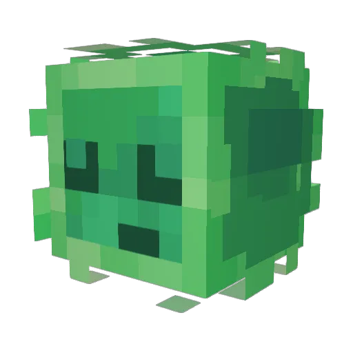 Dakt_ Minecraft avatar head, 3D render