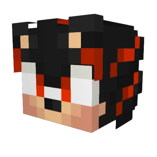 Dal_xoxo Minecraft avatar head, 3D render