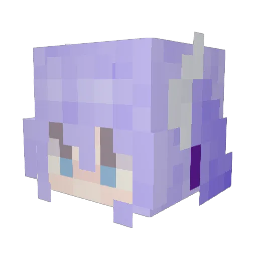 Dale_233 Minecraft avatar head, 3D render
