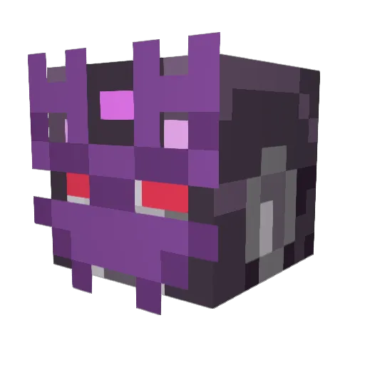Dalek_101 Minecraft avatar head, 3D render