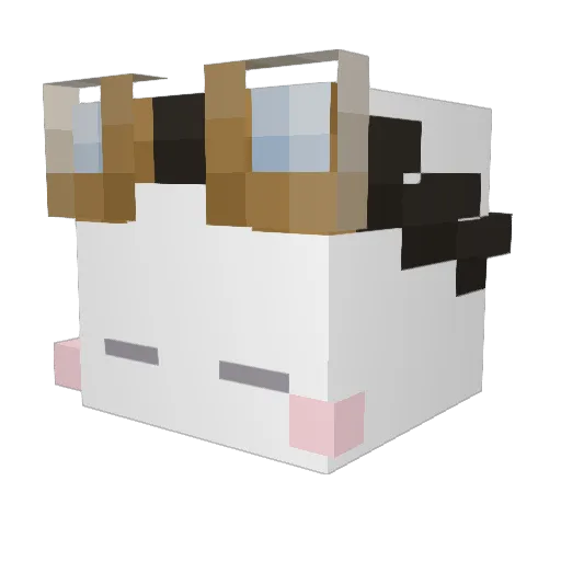 DalekyBoi Minecraft avatar head, 3D render