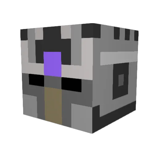 DallasJW Minecraft avatar head, 3D render