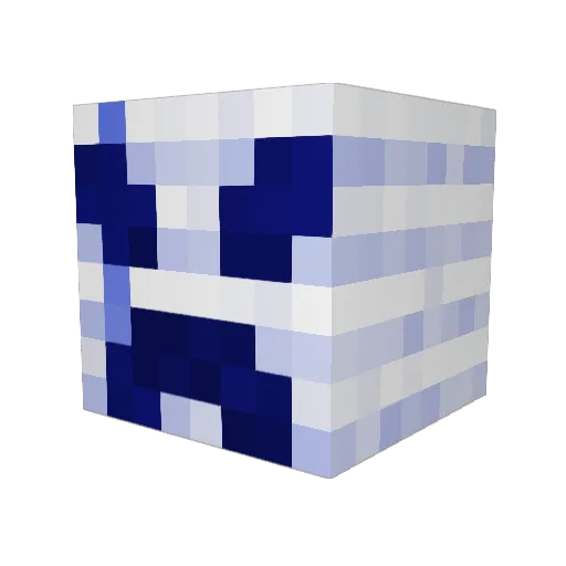 Dallaz98 Minecraft avatar head, 3D render