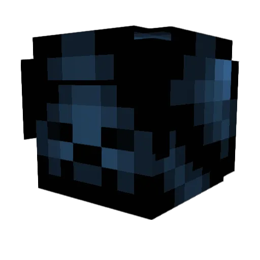 Dalle2H Minecraft avatar head, 3D render