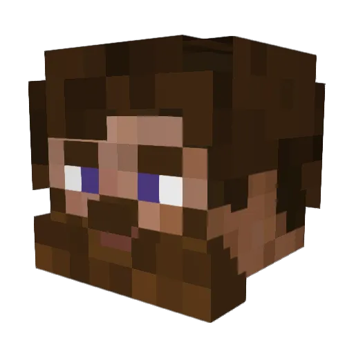 DalmanDaniel Minecraft avatar head, 3D render