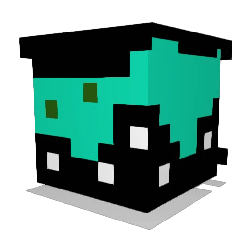 DaloolahOG Minecraft avatar head, 3D render