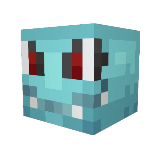 DalterDile81 Minecraft avatar head, 3D render