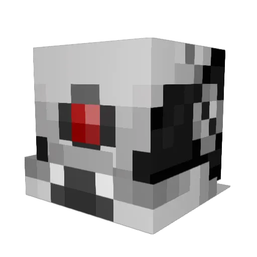Dalto11 Minecraft avatar head, 3D render