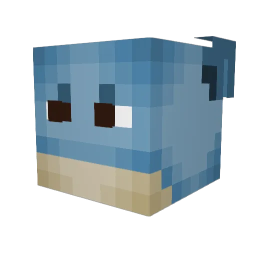 Daltoni98 Minecraft avatar head, 3D render