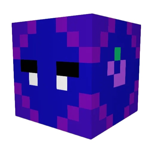 DamAnDiuM Minecraft avatar head, 3D render
