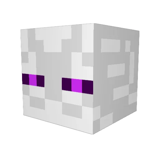 Damchan0_0 Minecraft avatar head, 3D render