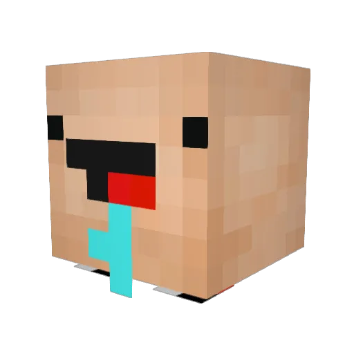 DameumGrr Minecraft avatar head, 3D render